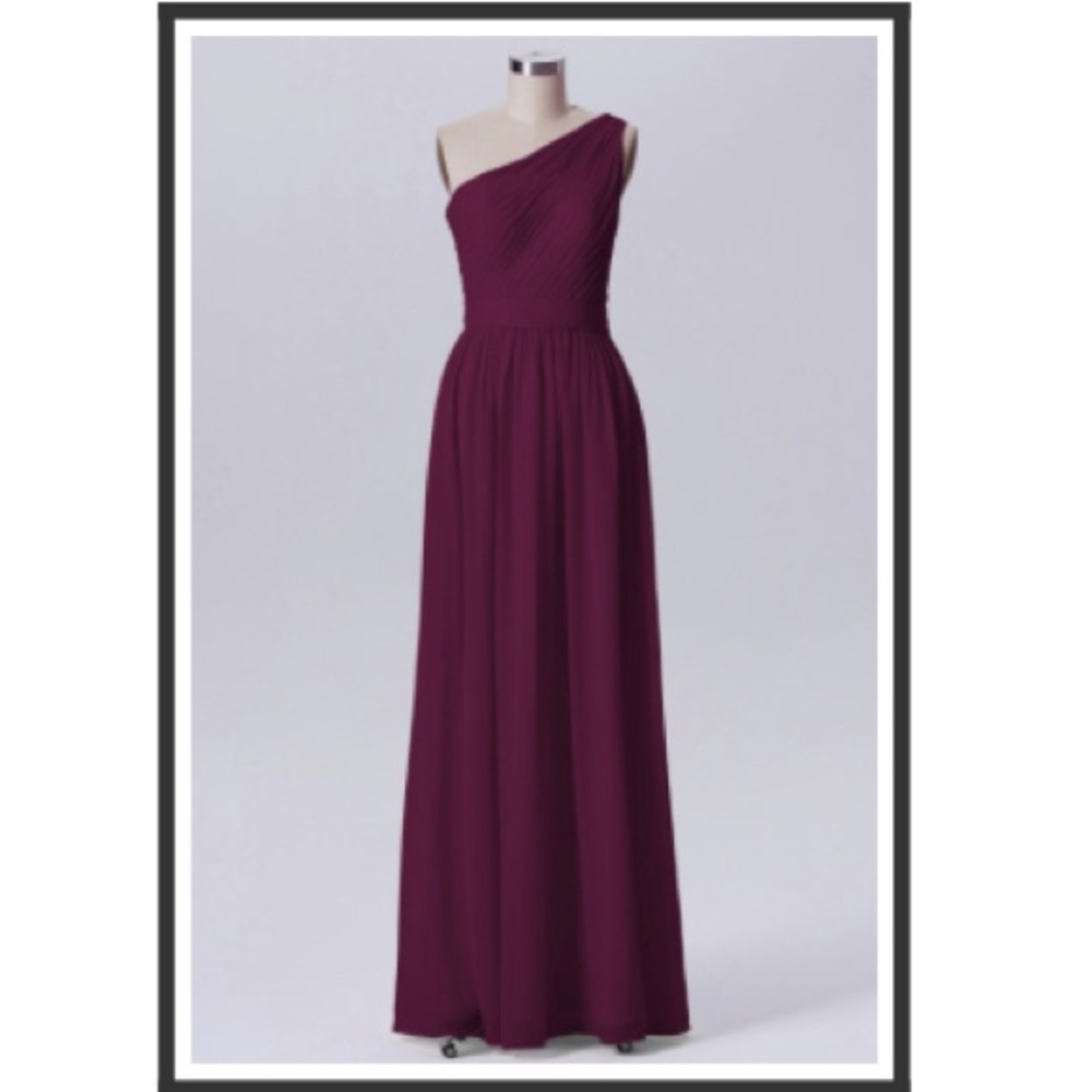 Vinibelle Dress Model V007615 - Burgundy- Size 0